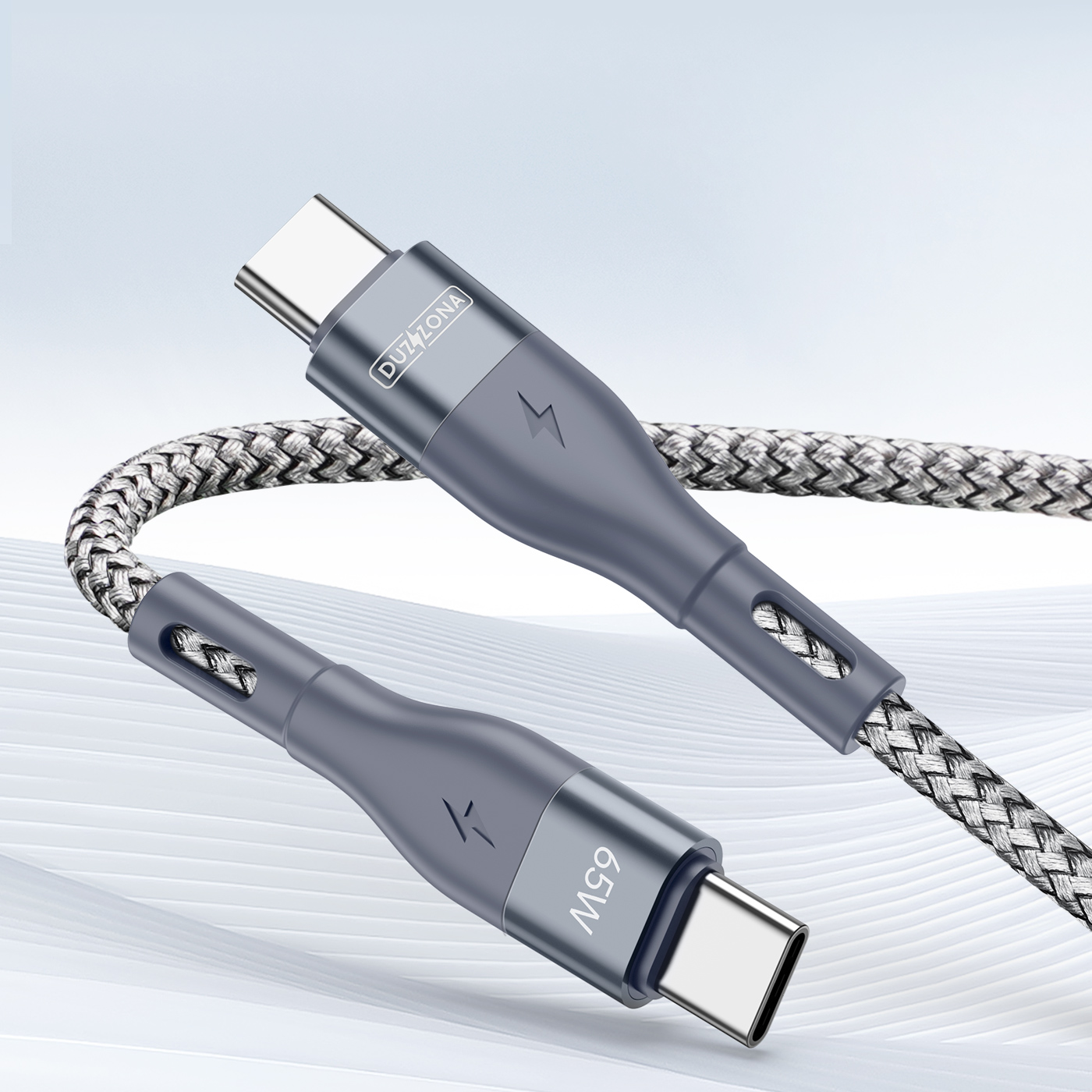 A2 Câble USB C vers USB C compatible avec PD 65W