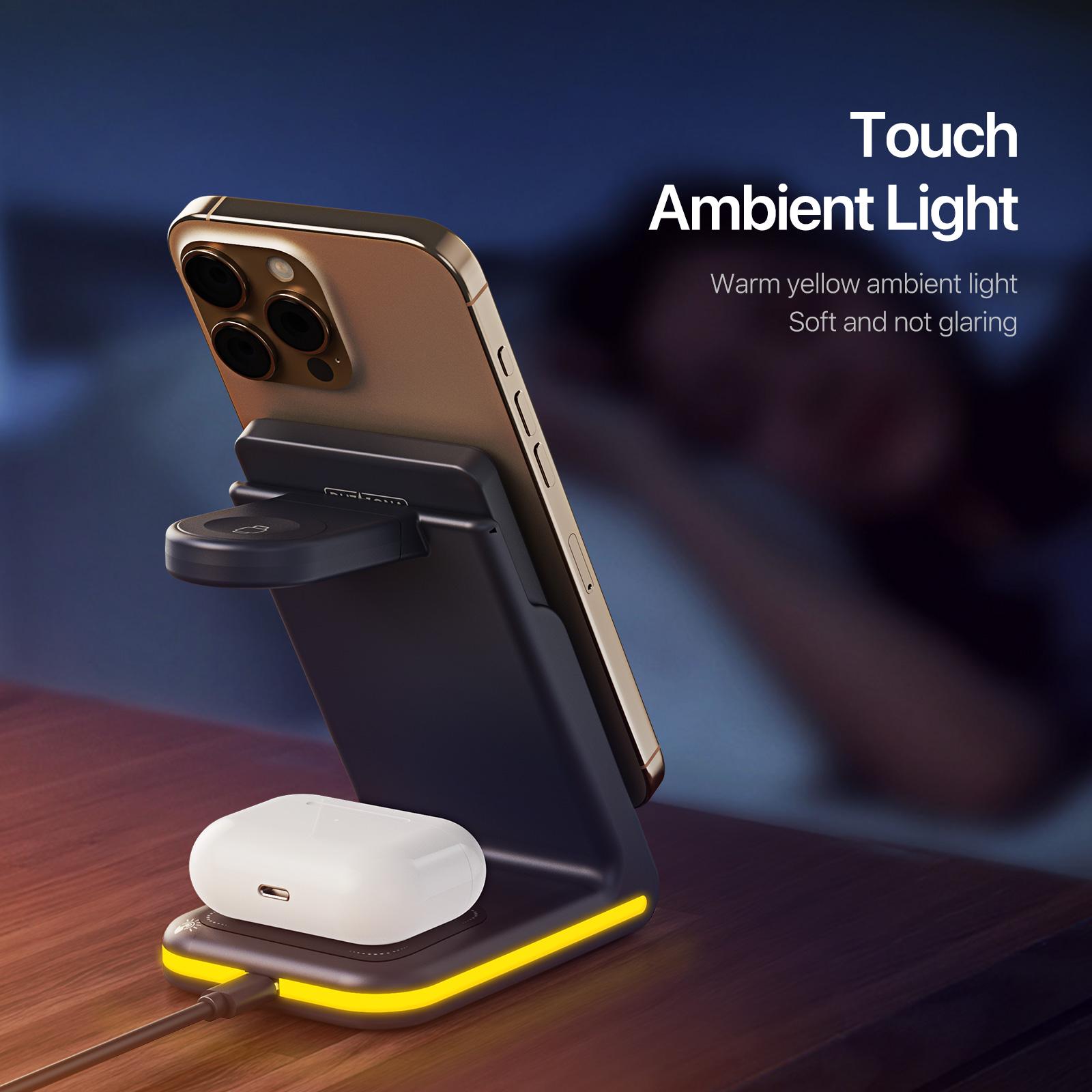 Iphone Gets Warm When Charging W24 3-in-1 Magnetic Wireless